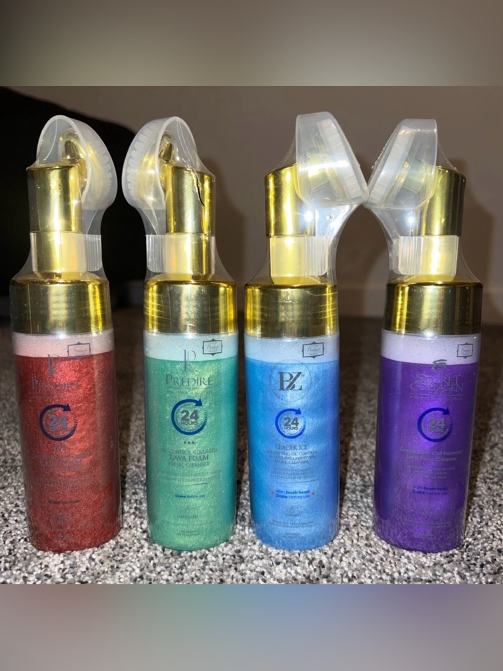 Predire, Below Zero, & Secret Collagen Lava Foam Cleanser ~ Retail $700